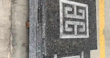 六安英国棕回纹雕刻版