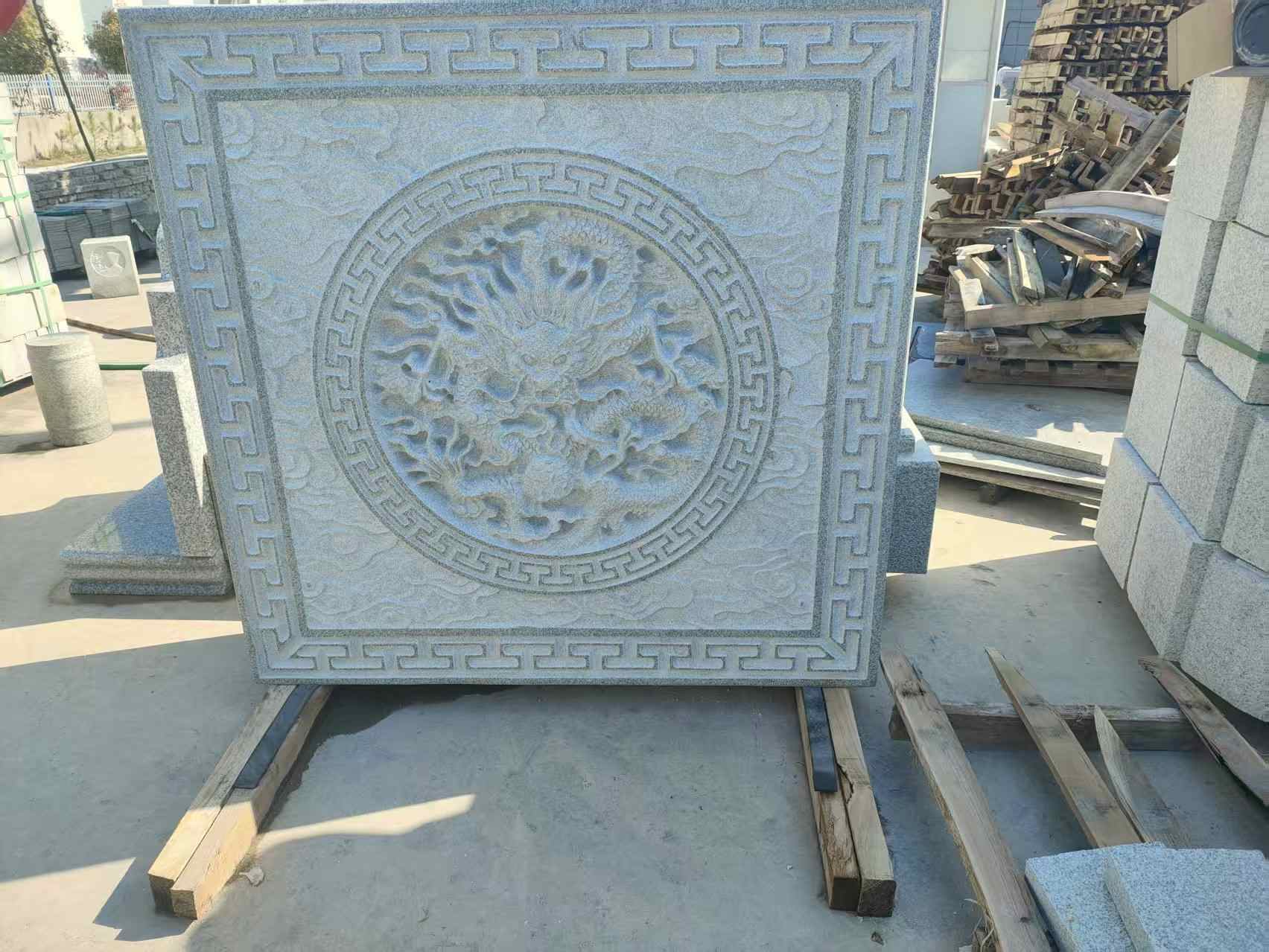 六安芝麻白芝麻灰别墅雕刻板