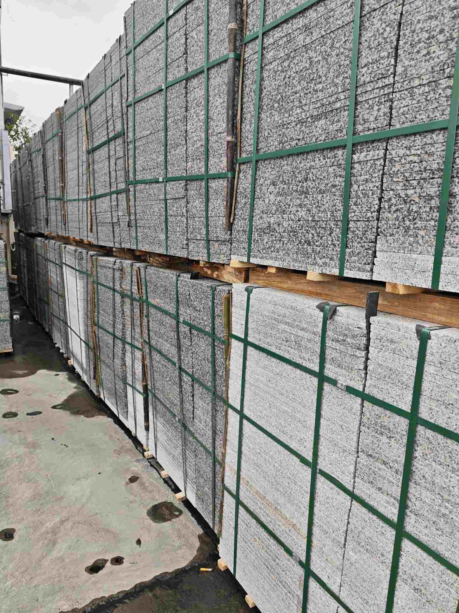 六安芙蓉白地铺石，石材地铺石