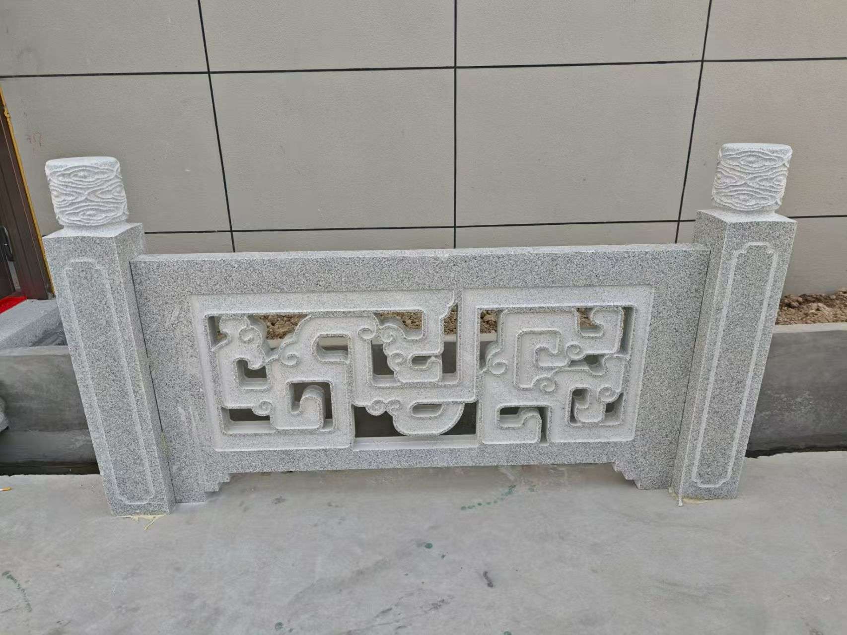 六安芝麻白河道栏杆 桥栏杆