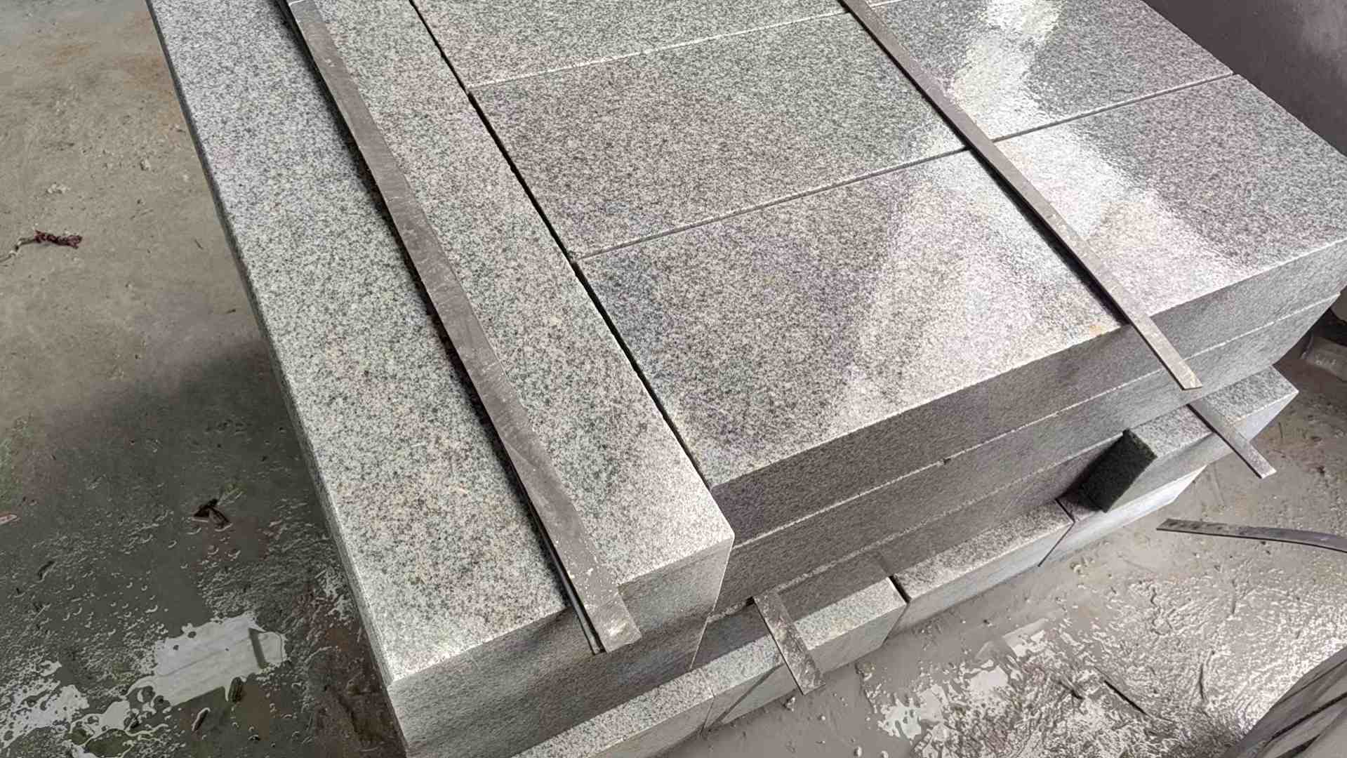 六安芝麻灰 芝麻白 路牙石 路侧石 马路牙子